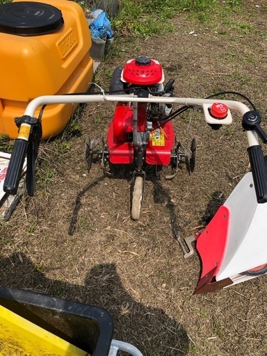 ヤンマー手押しコンバイン