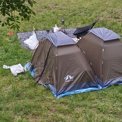 週末里山歩き：リゾートホテル併設キャンプ場1～2泊・ソロテント一...