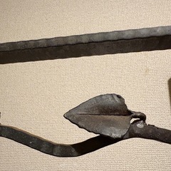 姿見   スタンドミラー 両面  アイアンの画像