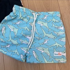 水着パンツ&ラッシュガードセットの画像