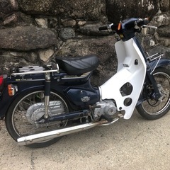 ホンダ　4速・セル付　
スーパーカブカスタム50 C50 実働の画像
