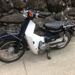 ホンダ　4速・セル付　
スーパーカブカスタム50 C50 実働の画像