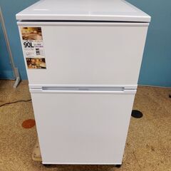 アビテラックス 2ドア冷凍冷蔵庫 90L 2023年製 AR-951