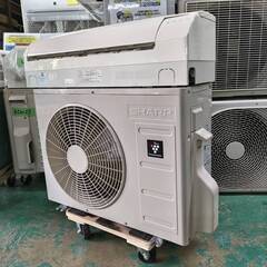 K06184　中古エアコン シャープ 2019年製 主に10畳用...