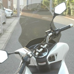 PCX JF81 風防　スクリーン　ブラック　新品の画像