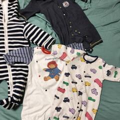 70cm子供服！ジャンプスーツなど7点セットです。の画像