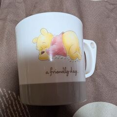 プーさん　コップ