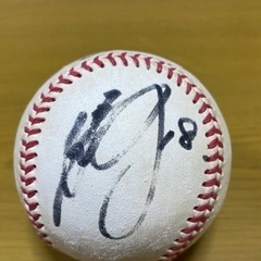 前田健太サインボール