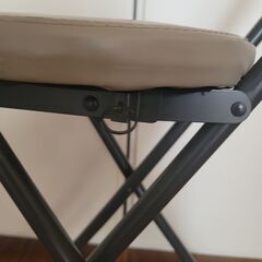 ニトリ　折りたたみチェアの画像