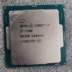 CPU　インテル® Core™ i7-7700 第７世代LGA1151