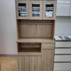 ★ジモティ割あり★  食器棚 木目調 H183×D41.5×W9...