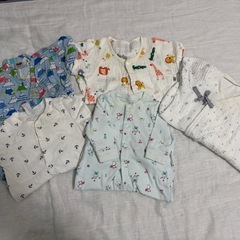 ベビーロンパース5枚セット