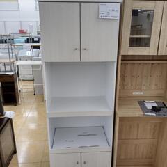 値下げしました。★ジモティ割あり★  食器棚 白 H180.5×...