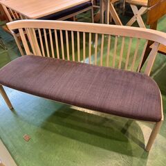 【愛品館八千代店】カリモク　ベンチダイニング3点セット　CU23シリーズの画像