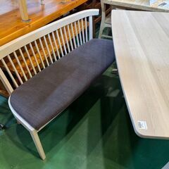【愛品館八千代店】カリモク　ベンチダイニング3点セット　CU23シリーズの画像