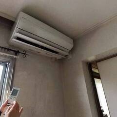 【エアコン】外し・洗浄クリーニング・取付ご依頼作業へ行って…