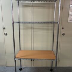 ルミナススチールラック　90cm×184cm       キャス...