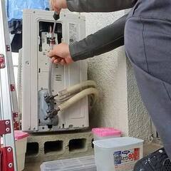 【エアコン】外し・洗浄クリーニング・取付ご依頼作業へ行ってきました。 - 福岡市