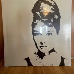 IKEAオードリーヘップバーン キャンパスアート
