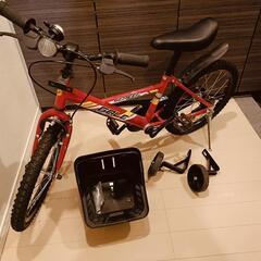 GALE KID'S 18インチ　子供用自転車　補助輪付き