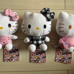 サンリオ　キティ　ハローキティ　50周年限定　ぬいぐるみセット　...
