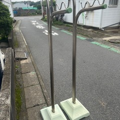 ステンレス物干し　物干し台