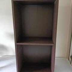 【無料】カラーボックス ブラウン色