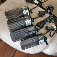 水槽と循環器などの画像