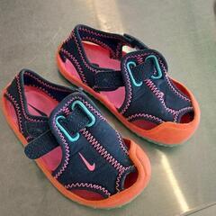0512-240 NIKE キッズサンダル※汚れあり