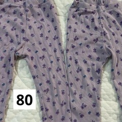 ユニクロ　80  10分丈　レギンス