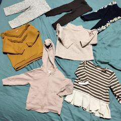 女の子用80cm7点セット。