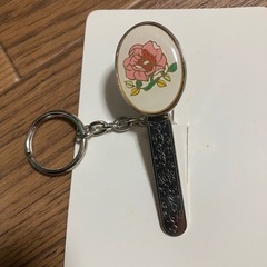 沼津御用邸記念公園販売　雅子さまおしるし はまなすキーホルダー・クリップ箱入の画像