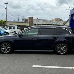 【自社ローン】スバル レガシィTワゴン2.5iBスポーツアイサイトGパック4WD  BILSTEIN車高調 ナビ バックカメラ ETC シートヒーターの画像