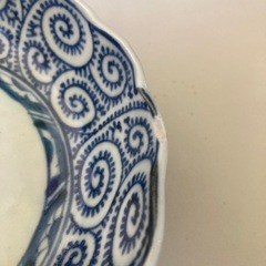唐草模様　古伊万里の画像