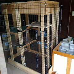 ペットケージ キャットケージ 猫用 自作