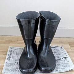 梅雨、大雨に。ゴム長靴 28cmの画像