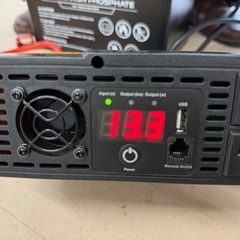BAL DC/AC INVERTER 2000W 定格出力1800W No.488 中古　インバータの画像