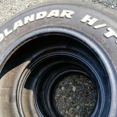 ヨコハマ ジオランダー H/T・S  195/80R15 107/105L ホワイトレター 4本セットの画像