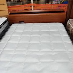 【愛品倶楽部柏店】ASLEEP シングルベッド (レッグタイプ ヘッドボード付 / SFF-JPX HARD) フレーム＆マットレスSETの画像