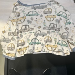 #SUFFUSE 車イラスト トップス 90 名前黒塗りの画像