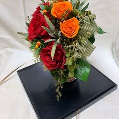 プリザーブドフラワー　造花　置物　＃086の画像