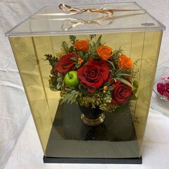 プリザーブドフラワー　造花　置物　＃086の画像
