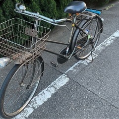 昭和レトロ　自転車　ロッドブレーキ　
の画像