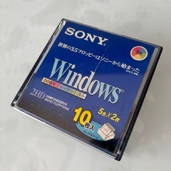 SONY Windows 3.5インチ フロッピー 10枚