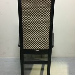 ●在庫2●A3822　oliver　オリバー　ダイニングチェア　木製　イス　チェア　ブラック系　家具の画像