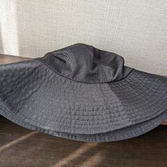 レディース夏用つば広大きめバケットハット56〜57の画像
