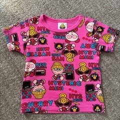 ヒスミニ　半袖Tシャツ　70