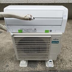 【美品】Fujitsu nocria 富士通ゼネラル AS-C282MBK 10畳 2.8kW 2022年 ルームエアコン ハイグレードコンパクト ノクリア Cシリーズ 音声お知らせ機能の画像