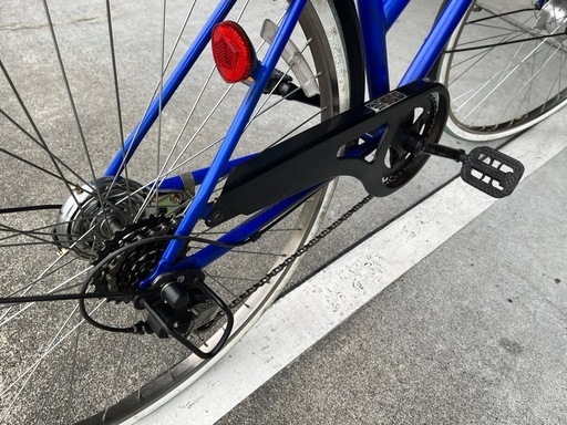 完売御礼】 【大人用】整備済中古自転車 サイモト 27型アルテット 青色