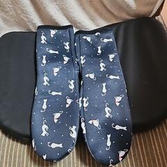 ねこ柄くつした